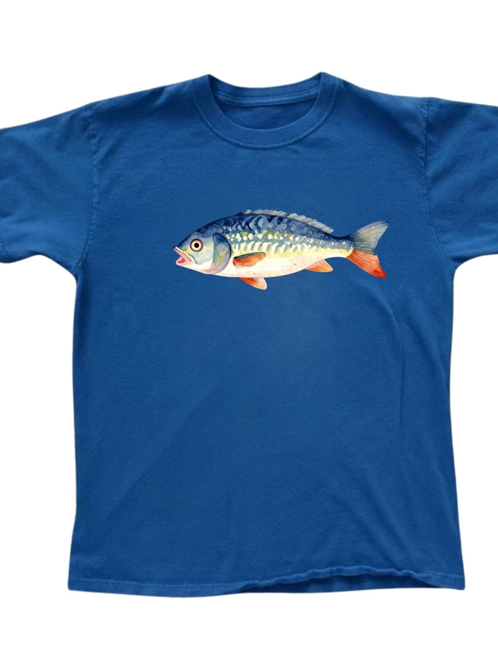 GildanBlue Fish Graphic Tee